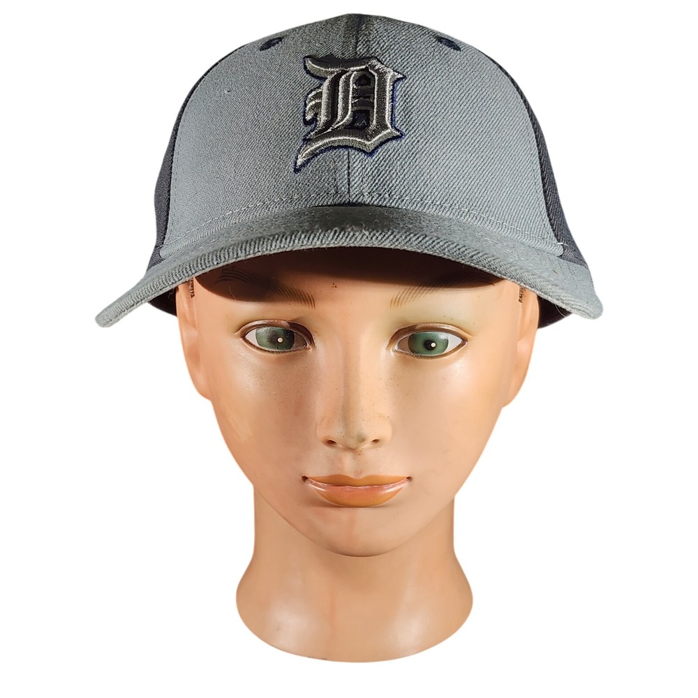 Detroit Tigers New Era 9FORTY Gray Charcoal Adjustable Hat Cap MLB Baseball